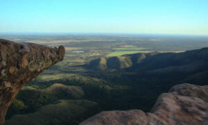 Mirante do Centro Geodésico em Chapada dos Guimarães